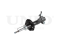 Left front gas shock absorber thumb