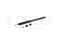 Rear gas shock absorber thumb