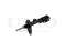 Left front gas shock absorber thumb