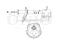 Right rear gas shock absorber thumb