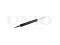 Rear gas shock absorber thumb