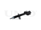 Left rear gas shock absorber thumb