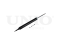 Rear gas shock absorber thumb