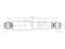 Rear gas shock absorber thumb