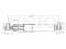 Rear gas shock absorber thumb