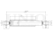 Rear gas shock absorber thumb