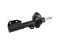 Left front gas shock absorber thumb