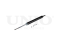 Rear gas shock absorber thumb