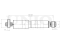 Rear gas shock absorber thumb