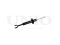 Front gas shock absorber thumb