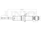 Rear gas shock absorber thumb