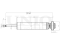 Rear gas shock absorber thumb
