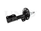 Left front gas shock absorber thumb