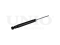 Rear gas shock absorber thumb