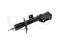 Left front gas shock absorber thumb