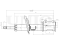 Right front gas shock absorber thumb