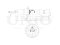 Left front gas shock absorber thumb