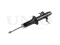 Left front gas shock absorber thumb