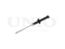 Rear gas shock absorber thumb
