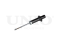 Front gas shock absorber thumb