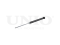 Rear gas shock absorber thumb