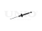 Rear gas shock absorber thumb
