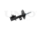 Left front gas shock absorber thumb