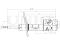 Left front gas shock absorber thumb