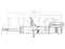 Left front gas shock absorber thumb