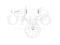 Left front gas shock absorber thumb