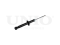 Rear gas shock absorber thumb