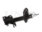 Right front gas shock absorber thumb