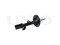 Right front gas shock absorber thumb