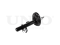 Right front gas shock absorber thumb