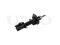 Left front gas shock absorber thumb