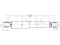 Rear gas shock absorber thumb