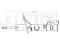 Left rear gas shock absorber thumb