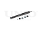 Rear gas shock absorber thumb