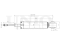 Rear gas shock absorber thumb