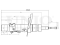 Left front gas shock absorber thumb