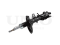 Right front gas shock absorber thumb