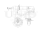Right front gas shock absorber thumb