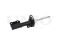 Left front gas shock absorber thumb