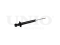 Rear gas shock absorber thumb