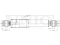 Rear gas shock absorber thumb