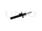 Front gas shock absorber thumb