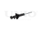 Rear gas shock absorber thumb