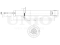 Rear oil shock absorber thumb
