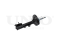 Left rear gas shock absorber thumb