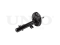 Left front gas shock absorber thumb